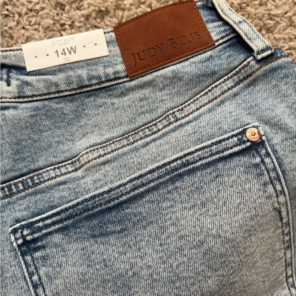 Judy Blue High Waisted Baggy Jeans NWT - 14W